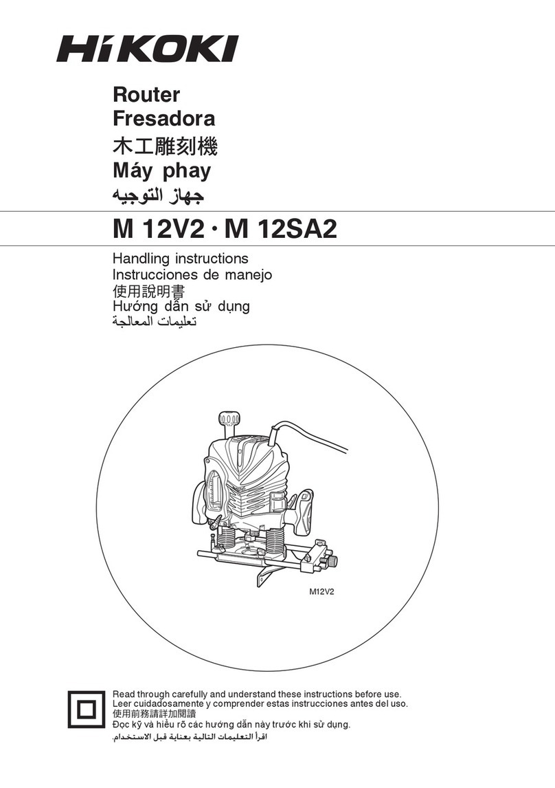 HIKOKI M 12V2 Handling instructions
