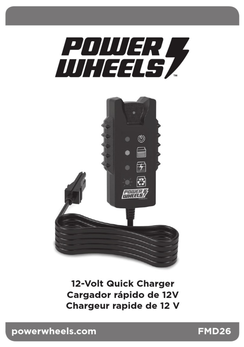 Power Wheels FMD26 manual