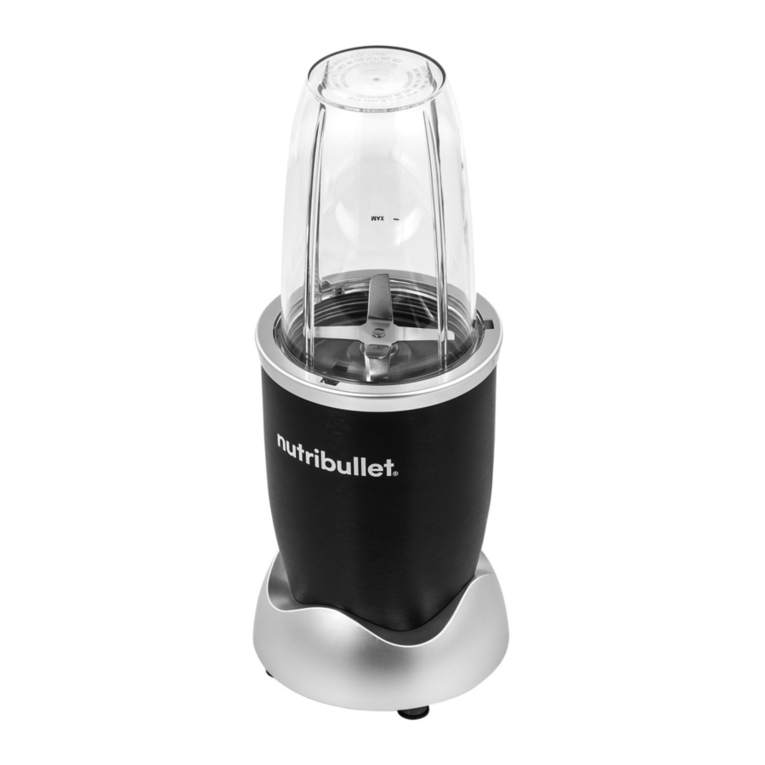 NUTRIBULLET NUTRIBULLET User manual