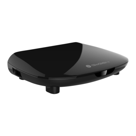 Gogen DVB 115 T2 PVR installation manual