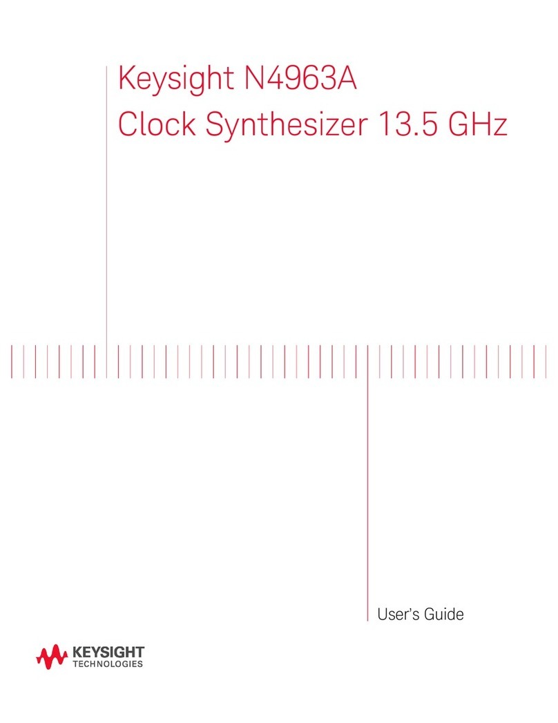 Keysight Technologies N4963A user guide