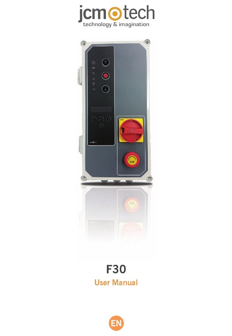 JCM Technologies F30 user manual