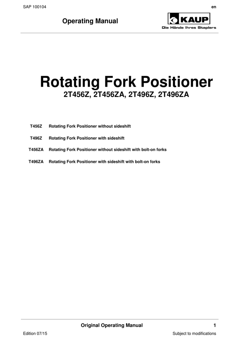 KAUP 2T456Z operating manual