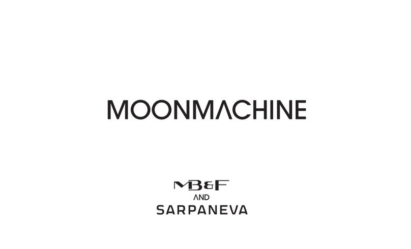 MB & F MOONMACHINE operating instructions