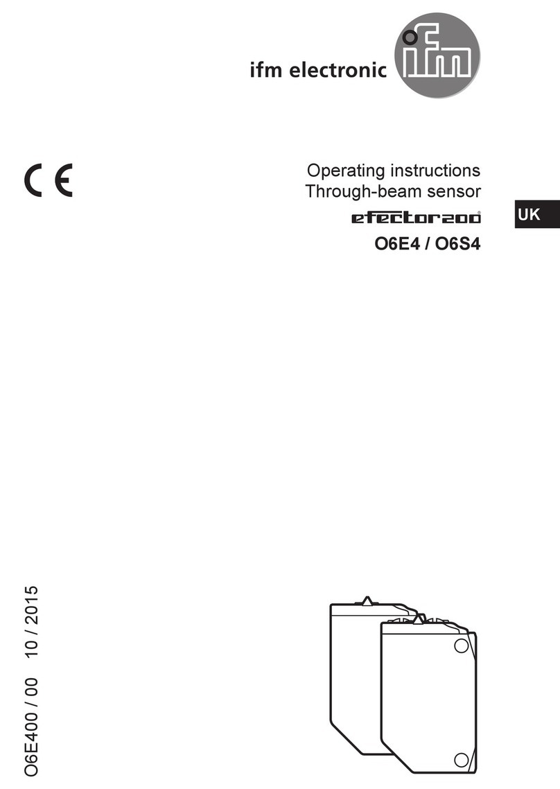 IFM Efector 200 O6E4 User manual