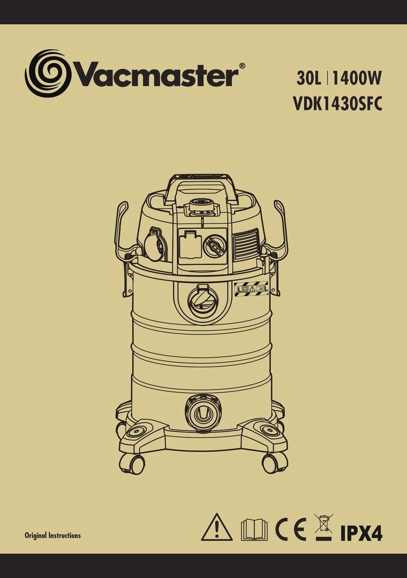 Vacmaster VDK1430SFC User manual