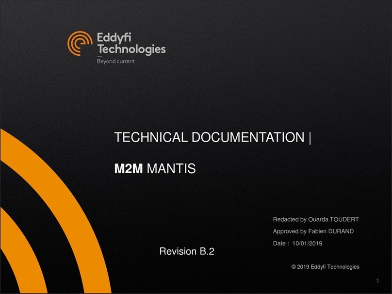 Eddyfi Technologies M2M MANTIS Technical documentation