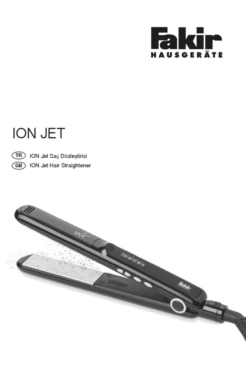 Fakir ION JET operating instructions