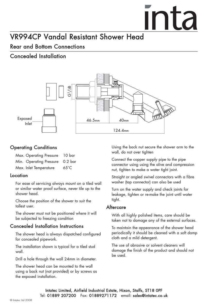 Inta VR994CP quick start guide