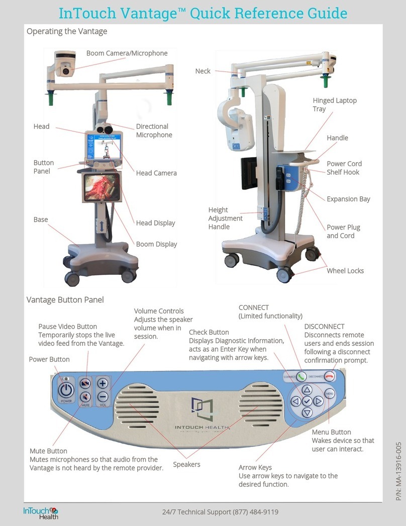InTouch Health Vantage Quick reference guide