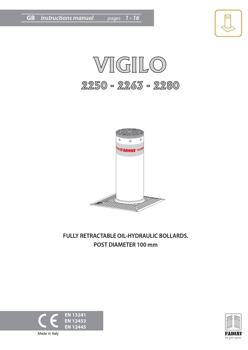 fadini VIGILO 2250 User manual