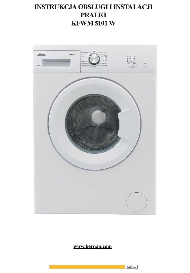 Kernau KFWM 5101 W User manual Kernau KFWM 5101 W User manual