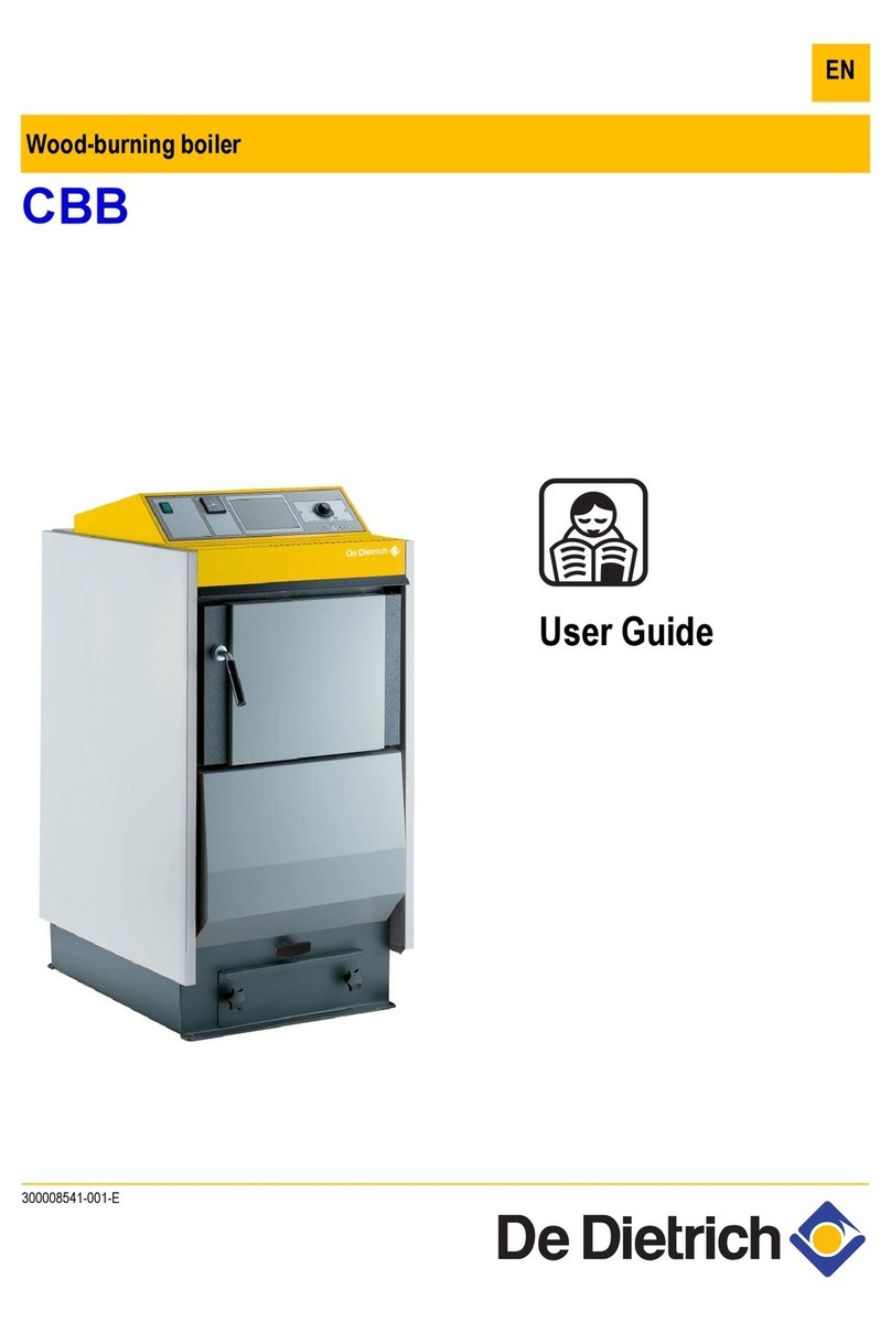 DeDietrich CBB Series User manual DeDietrich CBB Series User manual