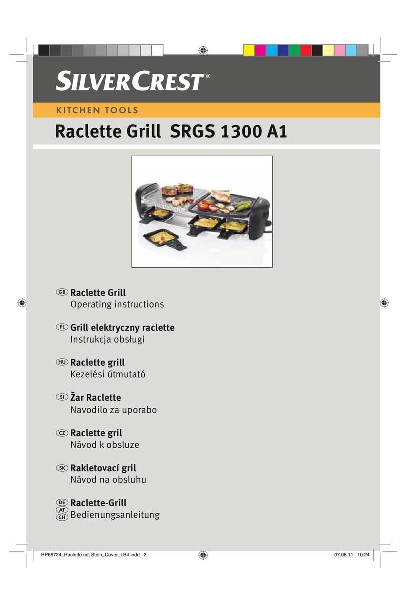 Silvercrest SRGS 1300 A1 operating instructions