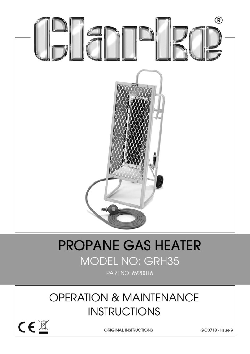 Clarke GRH35 Instruction Manual Clarke GRH35 Instruction Manual