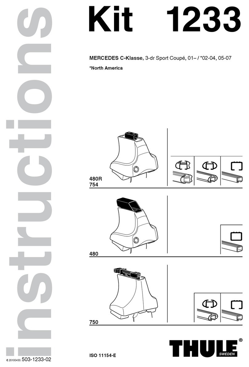 Thule 1233 instructions
