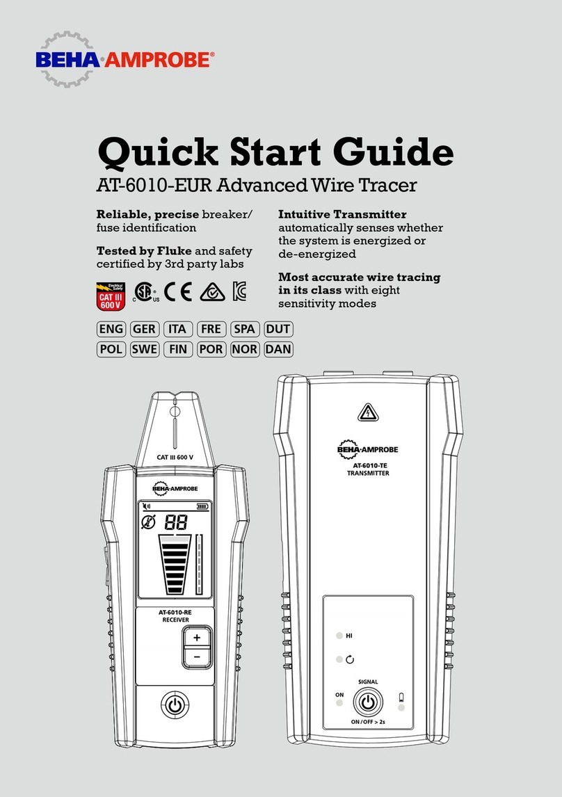 Beha-Amprobe AT-6010-EUR User manual