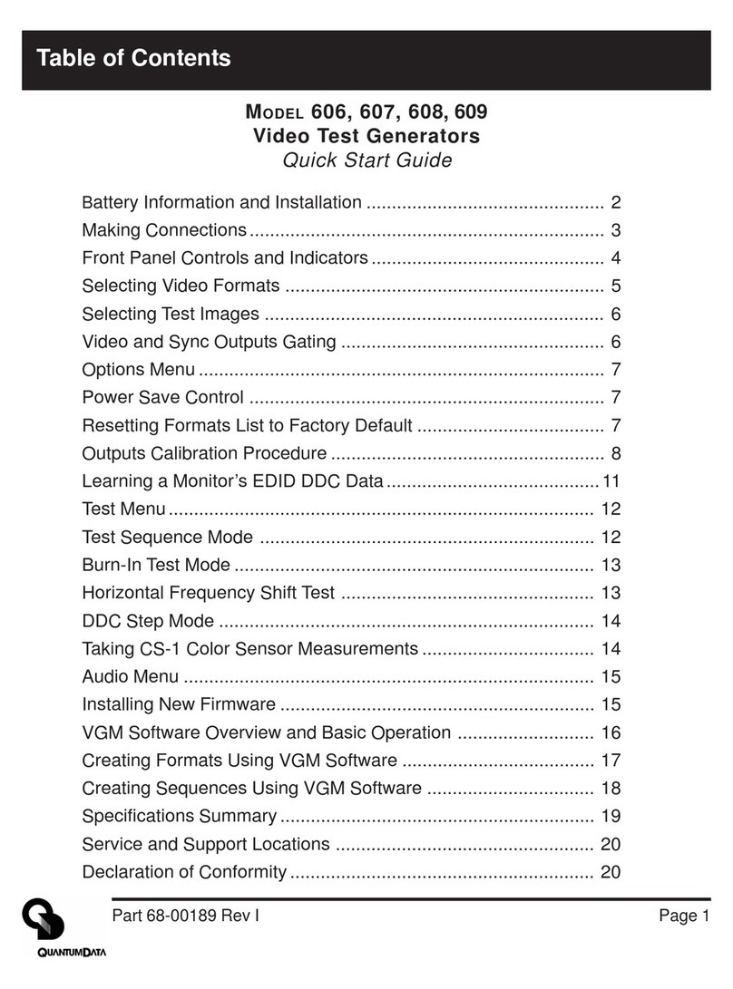 Quantum Data 606 quick start guide