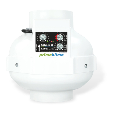 Prima Klima PK125EC-TC instructions