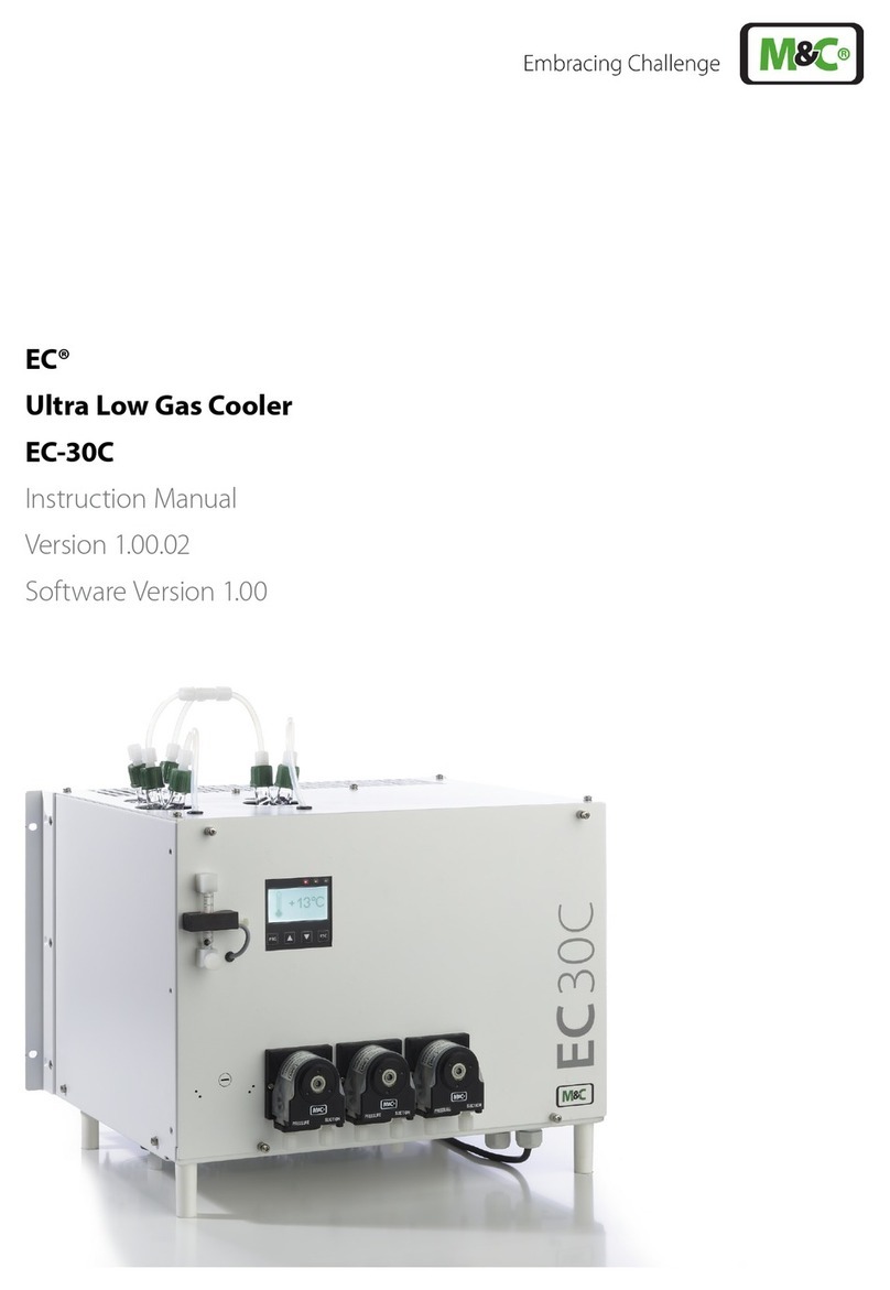 M&C EC-30C instruction manual