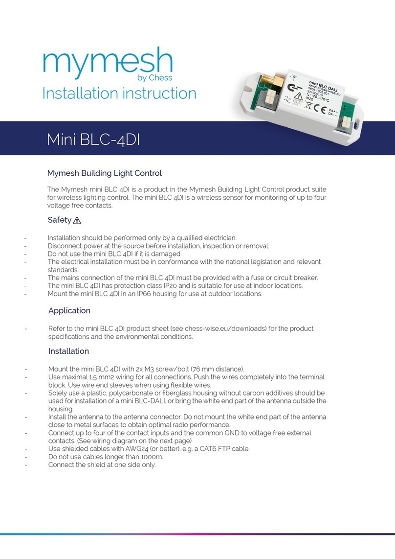 Chess mymesh Mini BLC-4DI User manual
