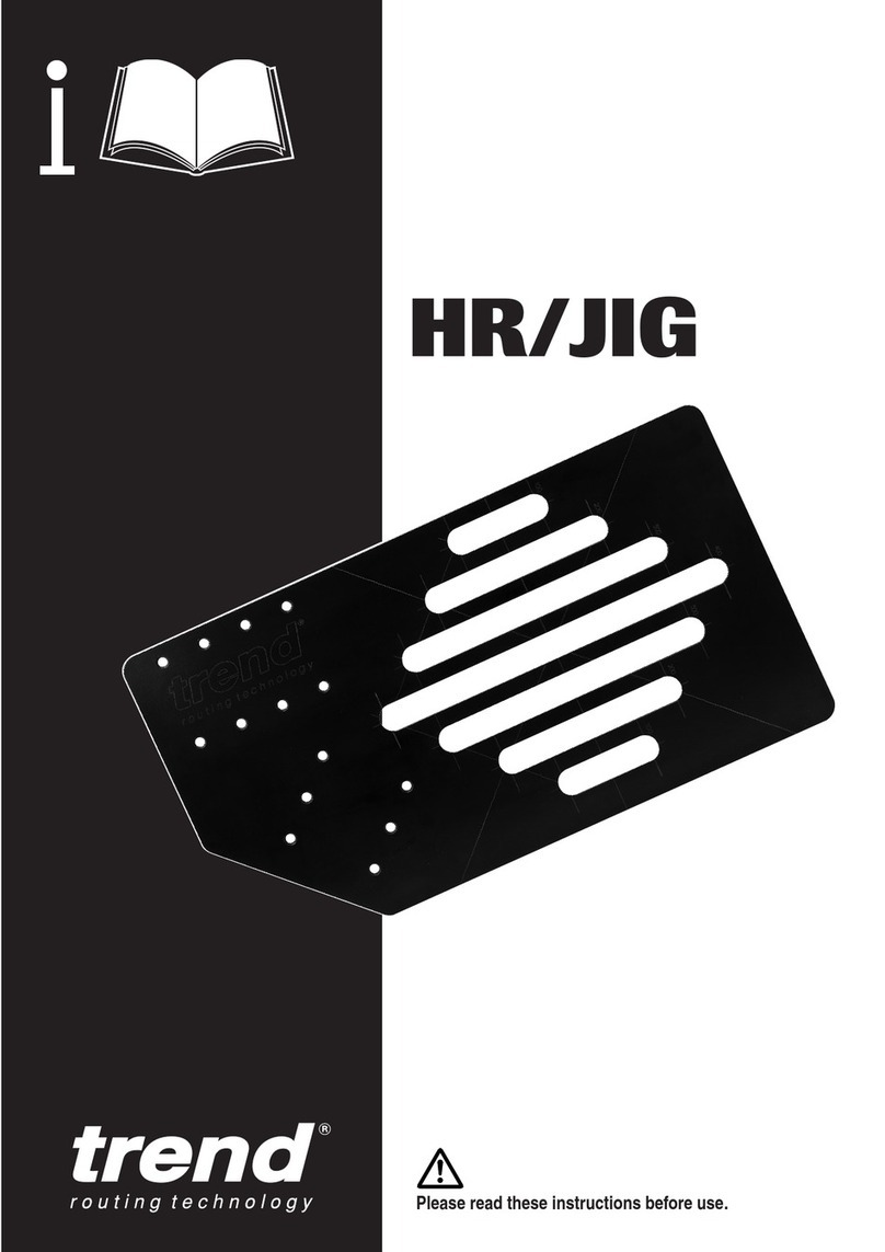 TREND HR/JIG instruction manual