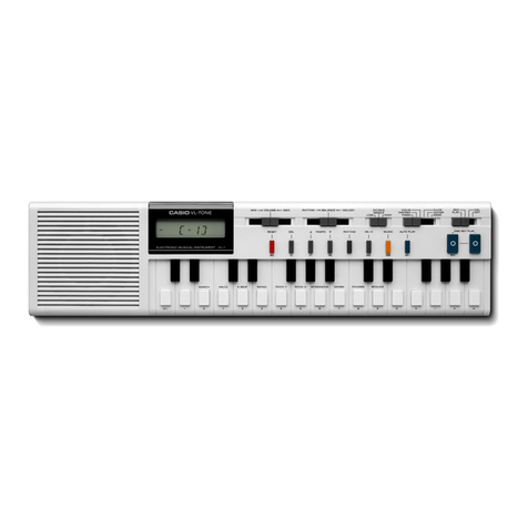 Casio VL-Tone VL-1 User manual