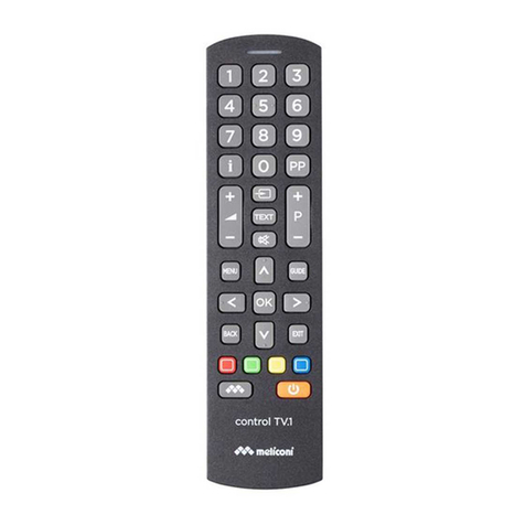 MELICONI Control TV.1 User manual