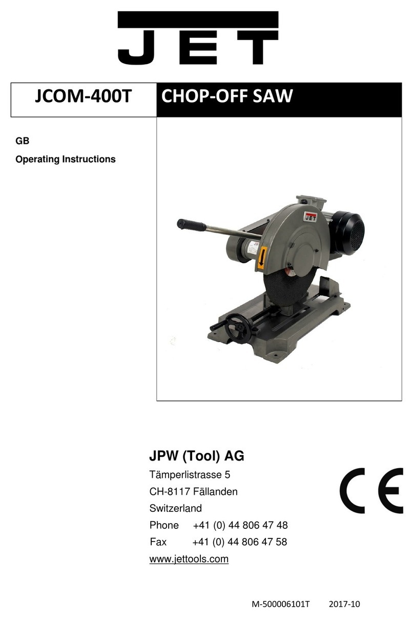 Jet JCOM-400T User manual