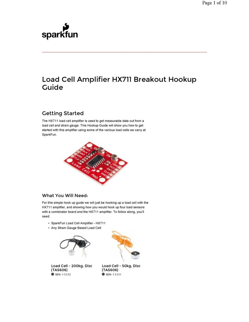 sparkfun HX711 manual