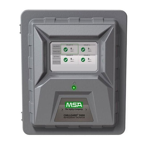 MSA Chillgard 5000 User manual