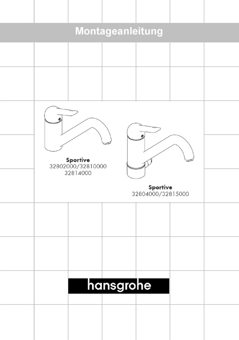 Hans Grohe Sportive Series User manual