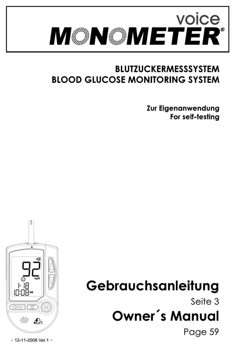 Monometer Voice owner's manual