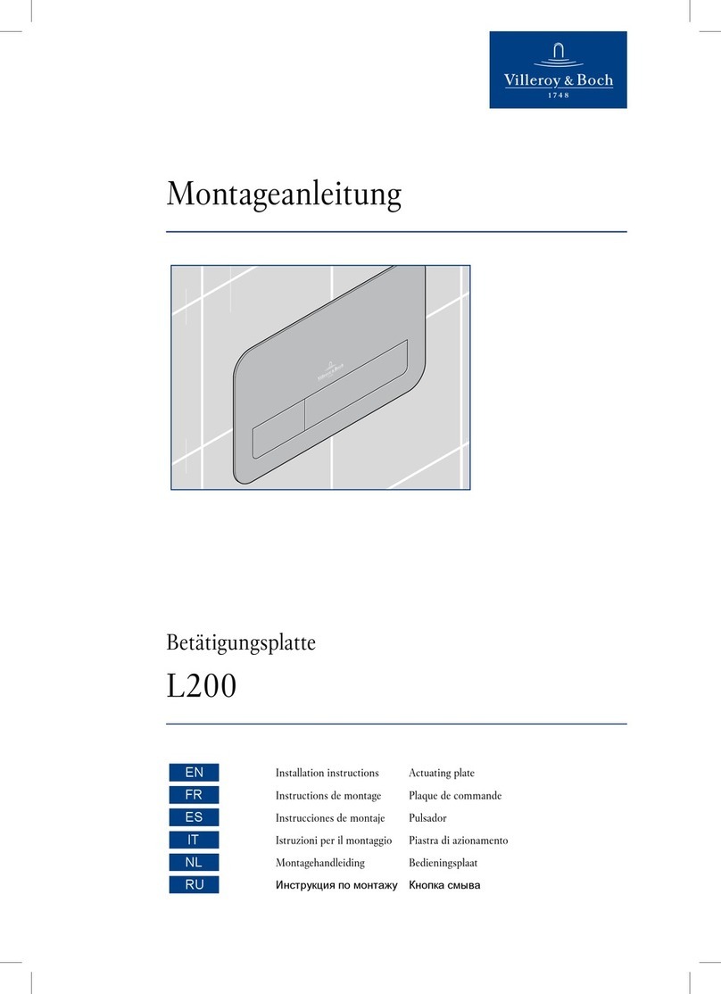 Villeroy & Boch L200 User manual