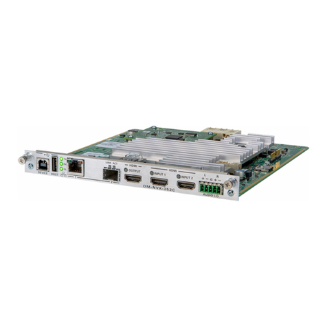 Crestron DM-NVX-352C User manual