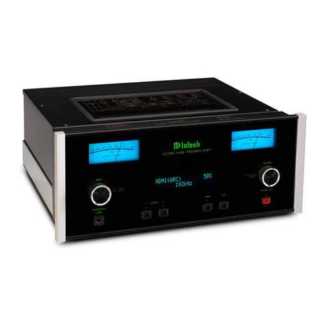 McIntosh C2700 User manual