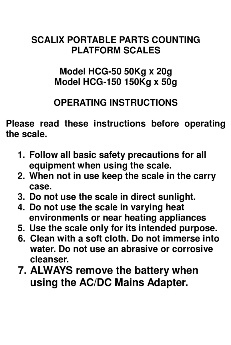 ATP Instrumentation Scalix Series User manual