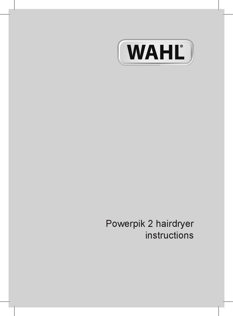 Wahl Powerpik 2 instructions