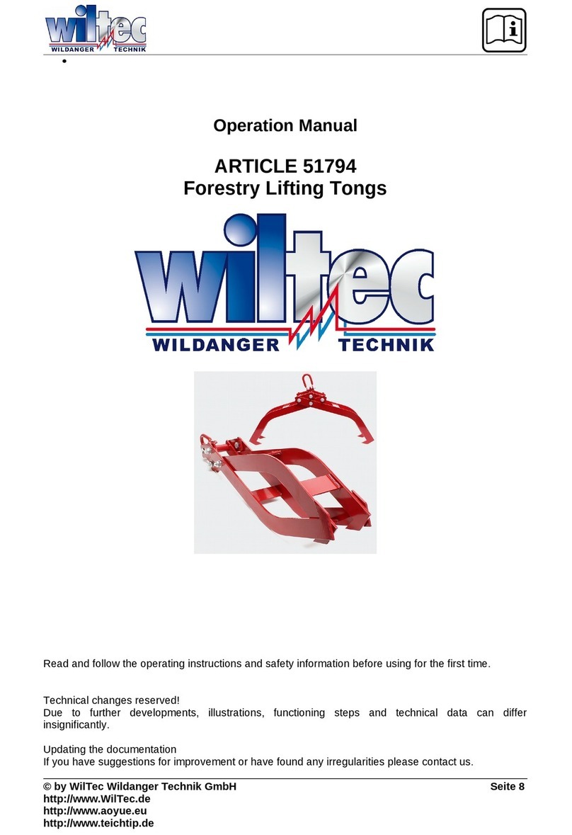 WilTec 51794 Operation manual WilTec 51794 Operation manual