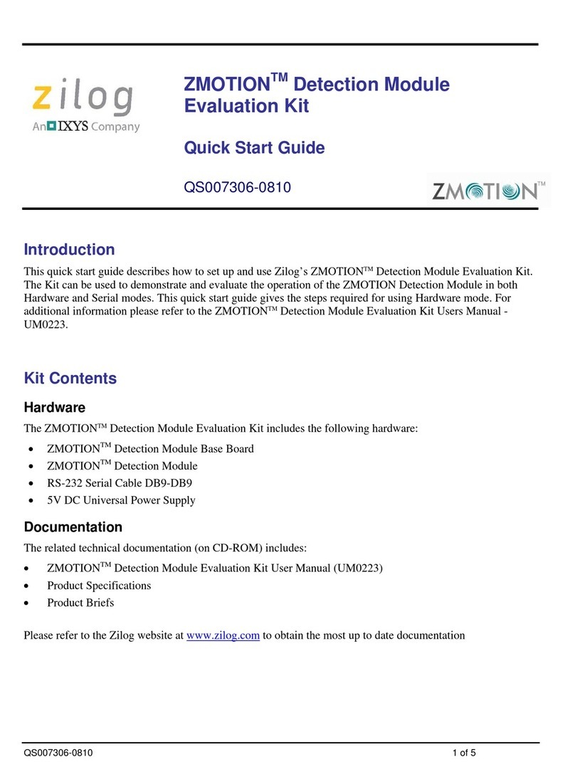 IXYS Zilog ZMOTION quick start guide