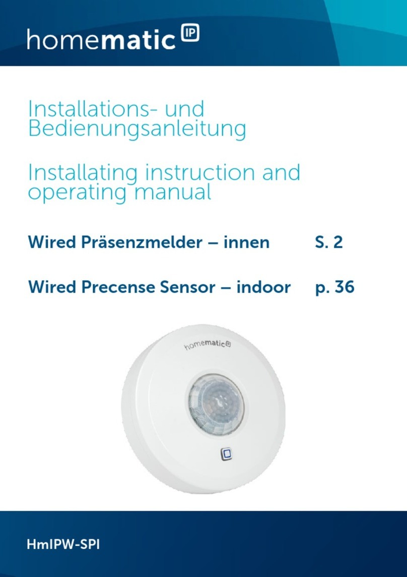 Homematic IP HmIPW-SPI User manual
