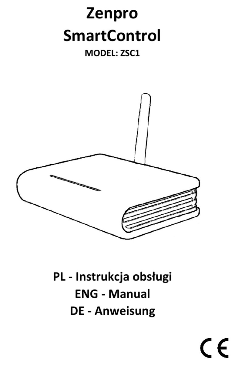 Zenpro SmartControl ZSC1 User manual