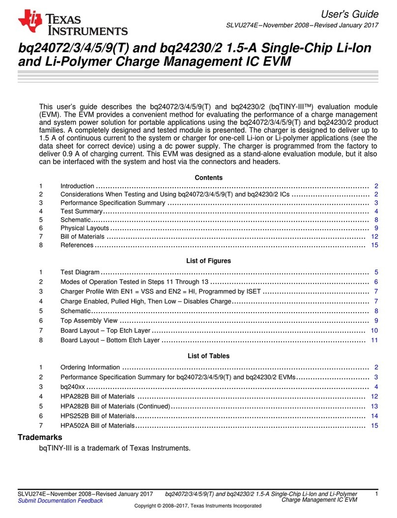 Texas Instruments bq24072 user guide