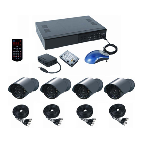 Velleman CCTVPROM12 Quick installation guide