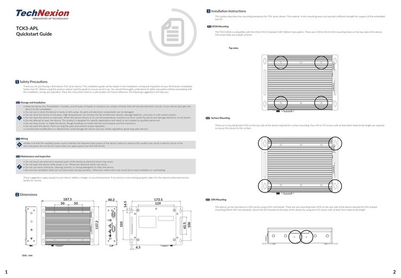 TechNexion TCK3-APL User manual
