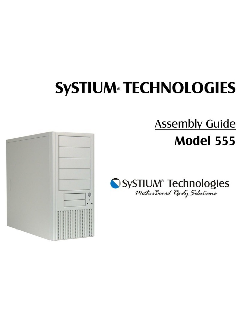 Systium Technologies 555 Assembly guide