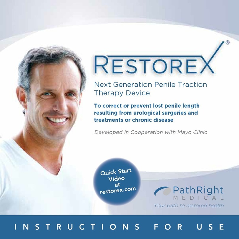 PathRight Medical RestoreX Instructions for use