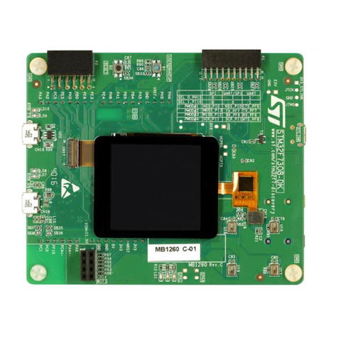 ST STM32F7308-DK User manual