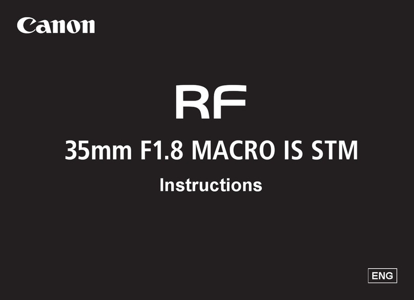 Canon RF 35mm F1.8 MACRO IS STM User manual