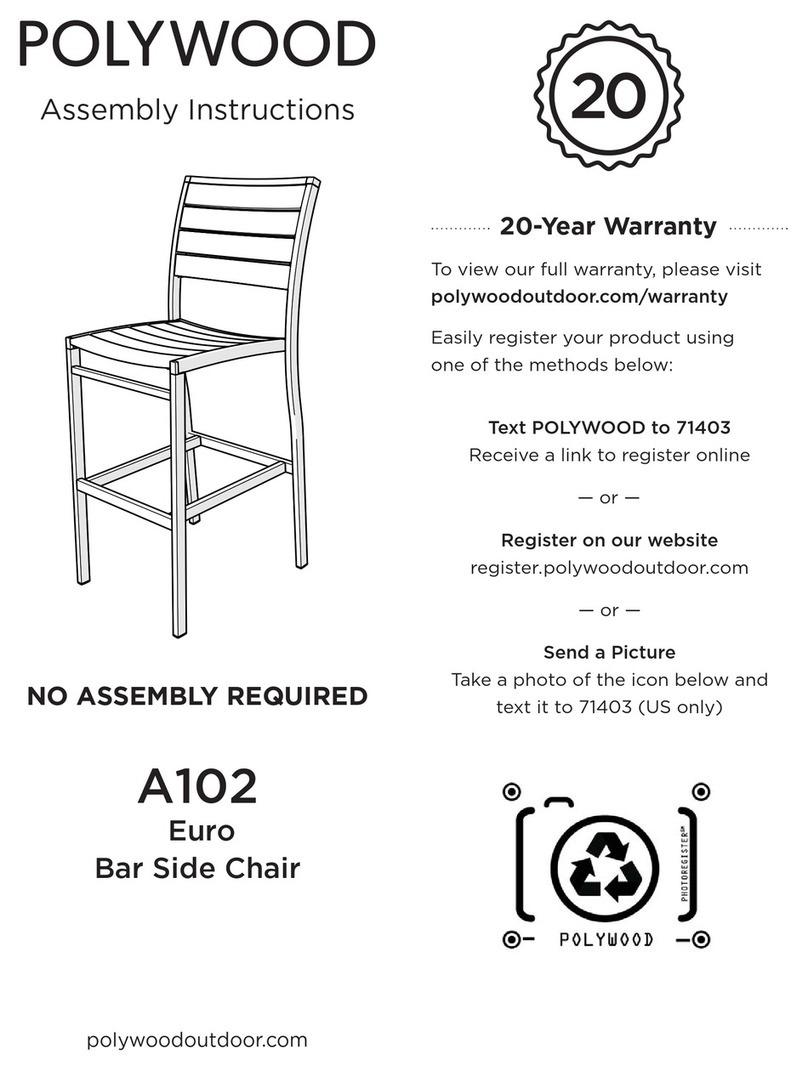 Polywood Euro A102 User manual